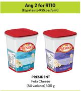 President Feta Cheese (All Variants)-For Any 2 x 400g