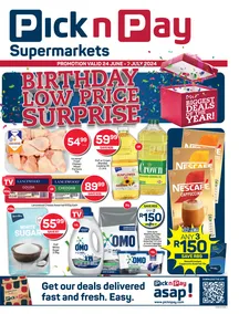 Pick n Pay Western Cape : Birthday Specials (24 June - 07 July 2024)