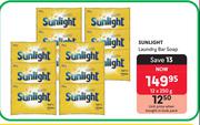 Sunlight Laundry Bar Soap-12 x 250g