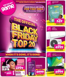 Game : The Official Black Friday Top 20 (24 November 2023 Only)