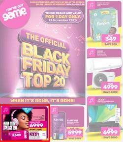 Game : The Official Black Friday Top 20 (24 November 2023 Only), page 1