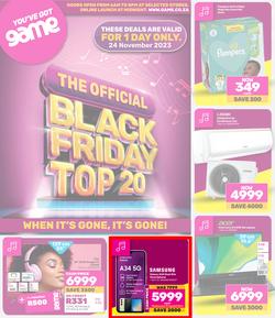 Game : The Official Black Friday Top 20 (24 November 2023 Only), page 1