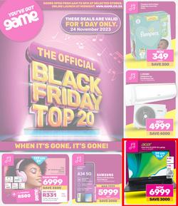 Game : The Official Black Friday Top 20 (24 November 2023 Only), page 1