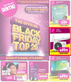 Game : The Official Black Friday Top 20 (24 November 2023 Only), page 1
