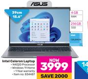 Asus 15.6"(39cm) Intel Celeron Laptop 