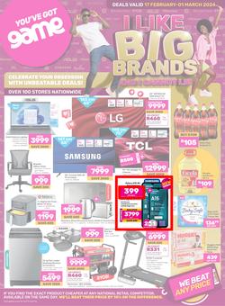 Game : Big Brands (17 February - 01 March 2024), page 1