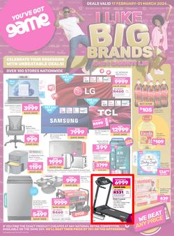 Game : Big Brands (17 February - 01 March 2024), page 1