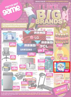 Game : Big Brands (17 February - 01 March 2024), page 1
