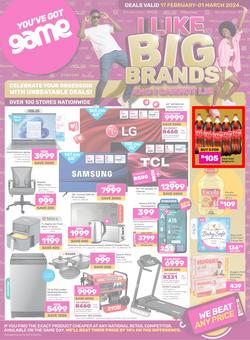 Game : Big Brands (17 February - 01 March 2024), page 1