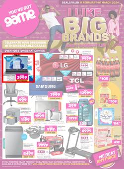 Game : Big Brands (17 February - 01 March 2024), page 1