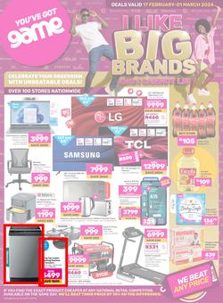Game : Big Brands (17 February - 01 March 2024), page 1