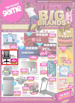 Game : Big Brands (17 February - 01 March 2024), page 1
