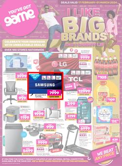 Game : Big Brands (17 February - 01 March 2024), page 1