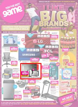 Game : Big Brands (17 February - 01 March 2024), page 1