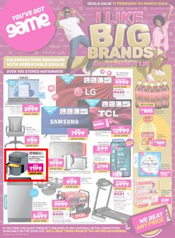 Game : Big Brands (17 February - 01 March 2024), page 1