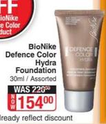 Bionike Defence Color Hydra Foundation Assorted-30ml