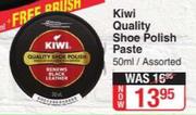 Kiwi Quality Shoe Polish Paste Assorted-50ml