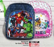 Backpack For Girls Or Boys Assorted-Each