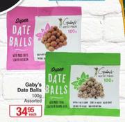  AsGaby's Date Ballssorted-100g Each