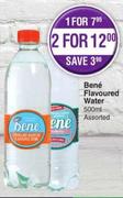 Bene Flavoured Water Assorted-For 1 x 500ml