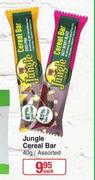 Jungle Cereal Bar Assorted-40g Each