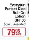 Everysun Protect Kids Roll On Lotion SPF50 Assorted-50ml Each