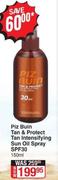 Piz Buin Tan & Protect Tan Intensifying Sun Oil Spray (SPF30)-150ml