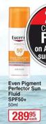 Eucerin Even Pigment Perfector Sun Fluid (SPF50+)-50ml Each