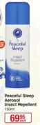 Peaceful Sleep Aerosol Insect Repellent-150ml Each