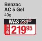 Benzac AC 5 Gel-40g