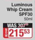 Olay Luminous Whip Cream (SPF30)-50ml
