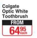 Colgate Optic White Toothbrush-Each