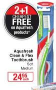 Aquafresh Clean & Flex Toothbrush-Each