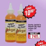 Aunty Jackie's Repair My Hair Argan Oil-118ml Each