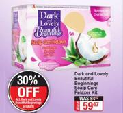 Dark & Lovely Beautiful Beginnings Scalp Care Relaxer Kit