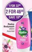 Radox Body Wash Assorted-250ml