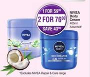 Nivea Body Cream Assorted-400ml