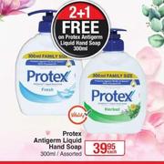 Protex Antigerm Liquid Hand Soap Assorted-300ml Each