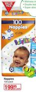 Baby Things Nappies 100 Pack-Per Pack