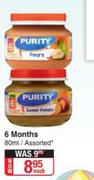 Purity 6 Months Assorted-80ml Each