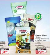 Home Butler Cleaner Wipes 40 Pack-Per Pack