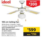 Ideal 105cm Ceiling Fan