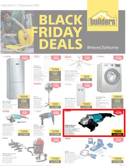 Builders : Black Friday Week 2 (9 November - 15 November 2021), page 1