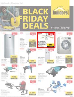 Builders : Black Friday Week 2 (9 November - 15 November 2021), page 1
