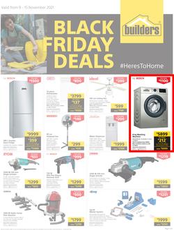 Builders : Black Friday Week 2 (9 November - 15 November 2021), page 1