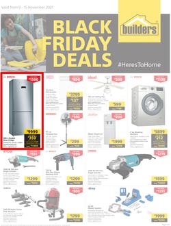Builders : Black Friday Week 2 (9 November - 15 November 2021), page 1