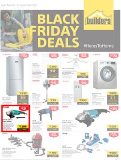 Builders : Black Friday Week 2 (9 November - 15 November 2021), page 1