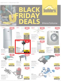 Builders : Black Friday Week 2 (9 November - 15 November 2021), page 1