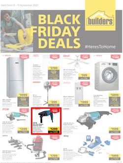 Builders : Black Friday Week 2 (9 November - 15 November 2021), page 1