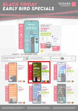 Edgars Connect : Black Friday Early Bird Specials (17 November - 24 November 2024), page 1